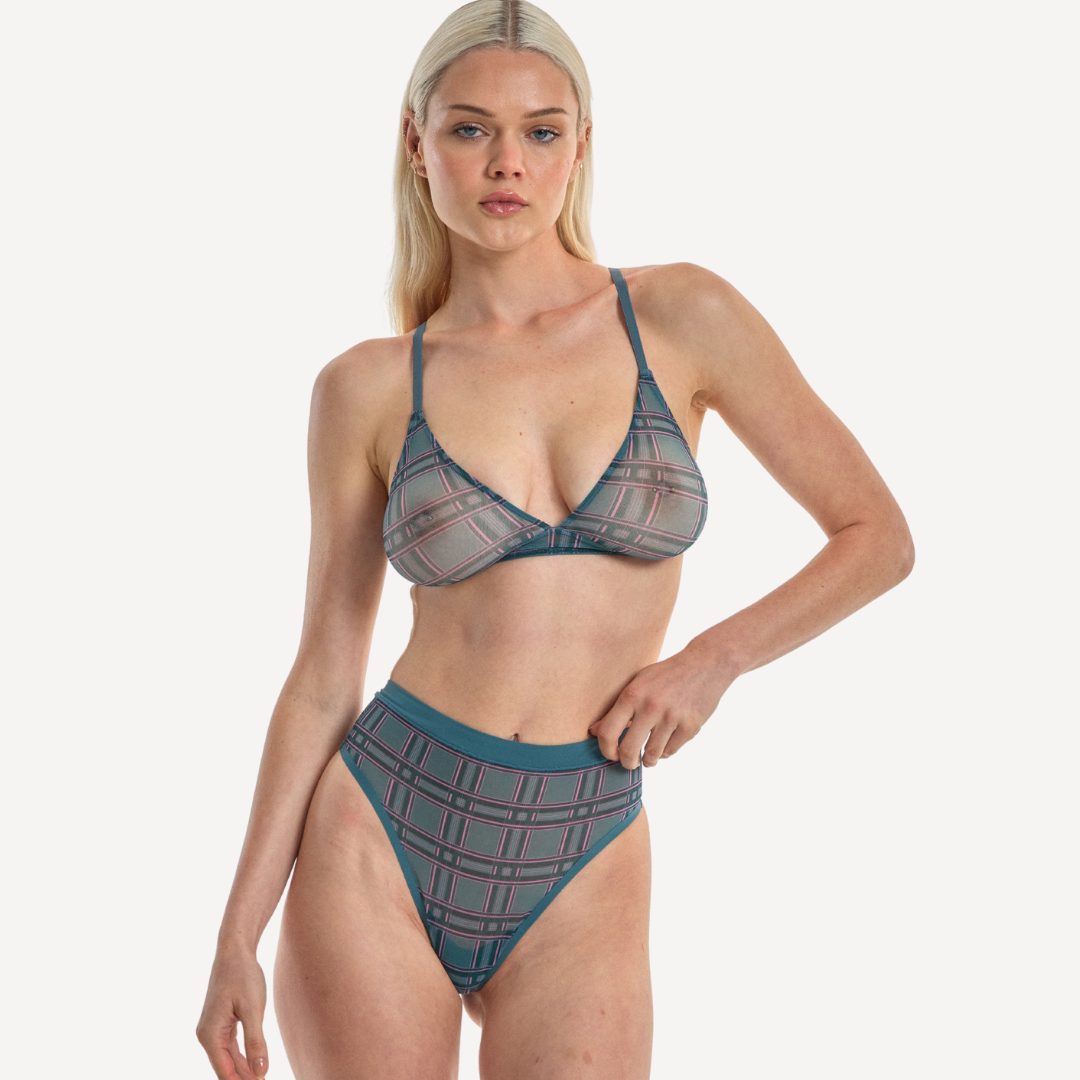 AYLA / S, XS / MERMAID PLAID, S / MERMAID PLAID, M / MERMAID PLAID, L / MERMAID PLAID, 2XL / MERMAID PLAID, 3XL / MERMAID PLAID