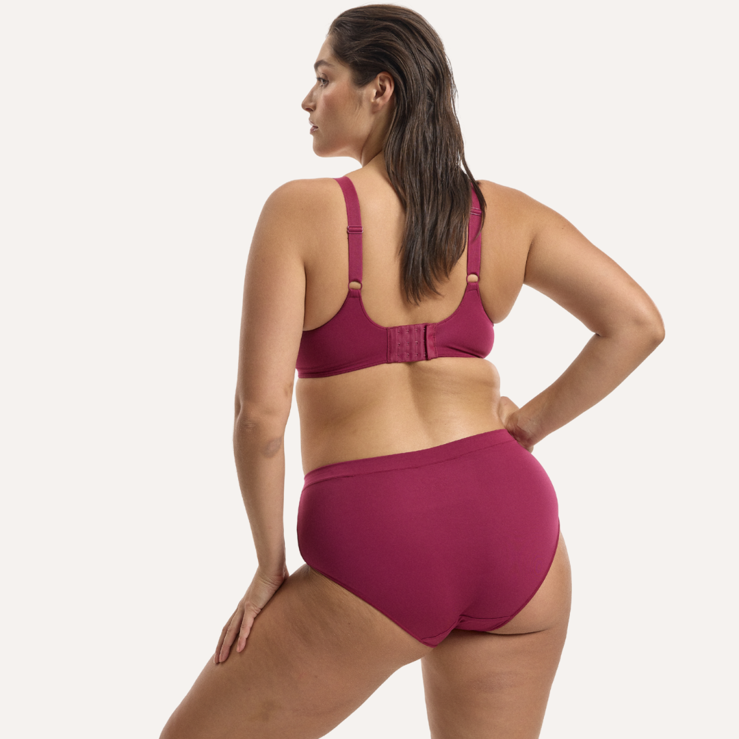 NATASHA / 2XL, XL / POMEGRANATE, 2XL / POMEGRANATE, 3XL / POMEGRANATE, 4XL / POMEGRANATE, 5XL / POMEGRANATE