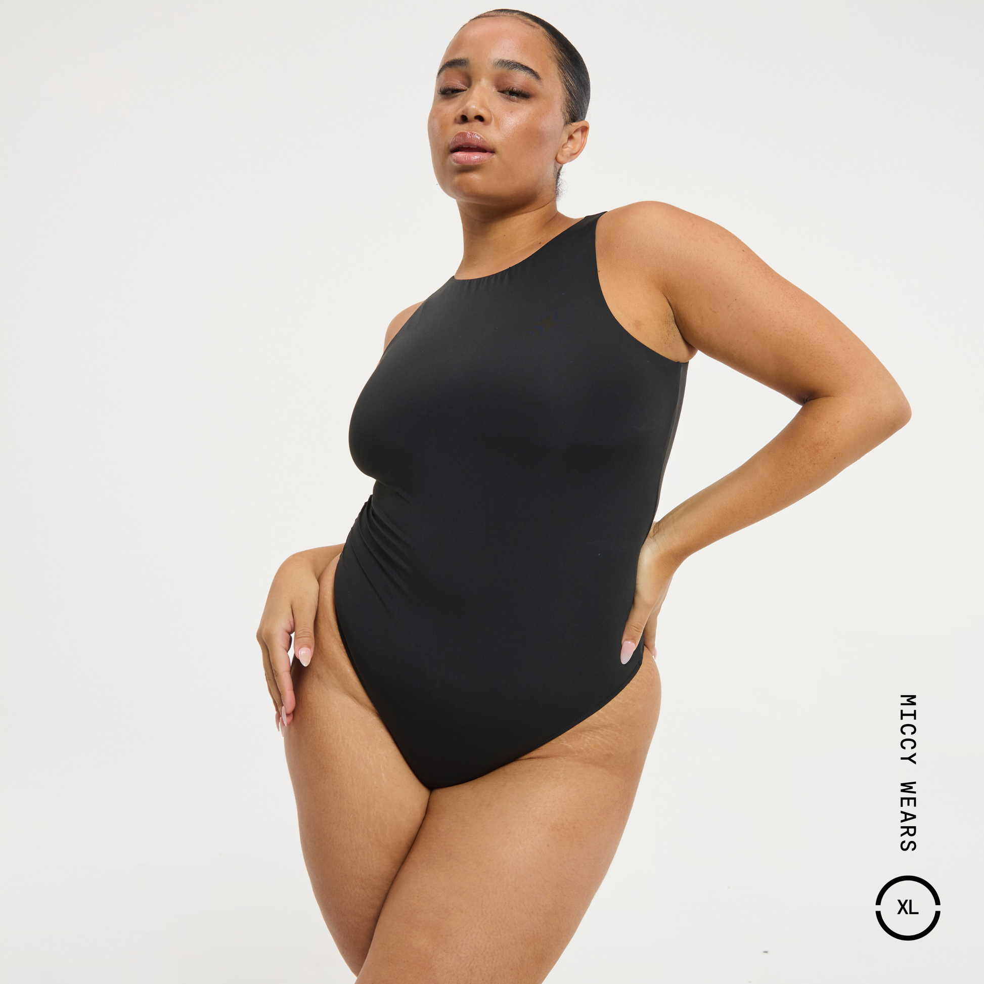 High Neck Bodysuit, Elevate Your Day & Love Your Body