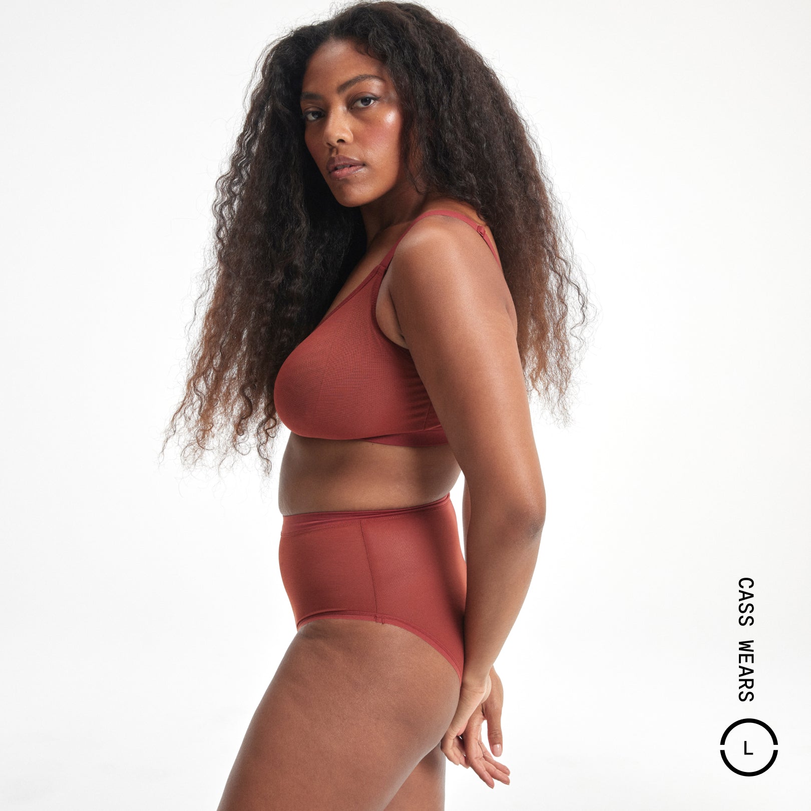 Mesh High Waist Brief