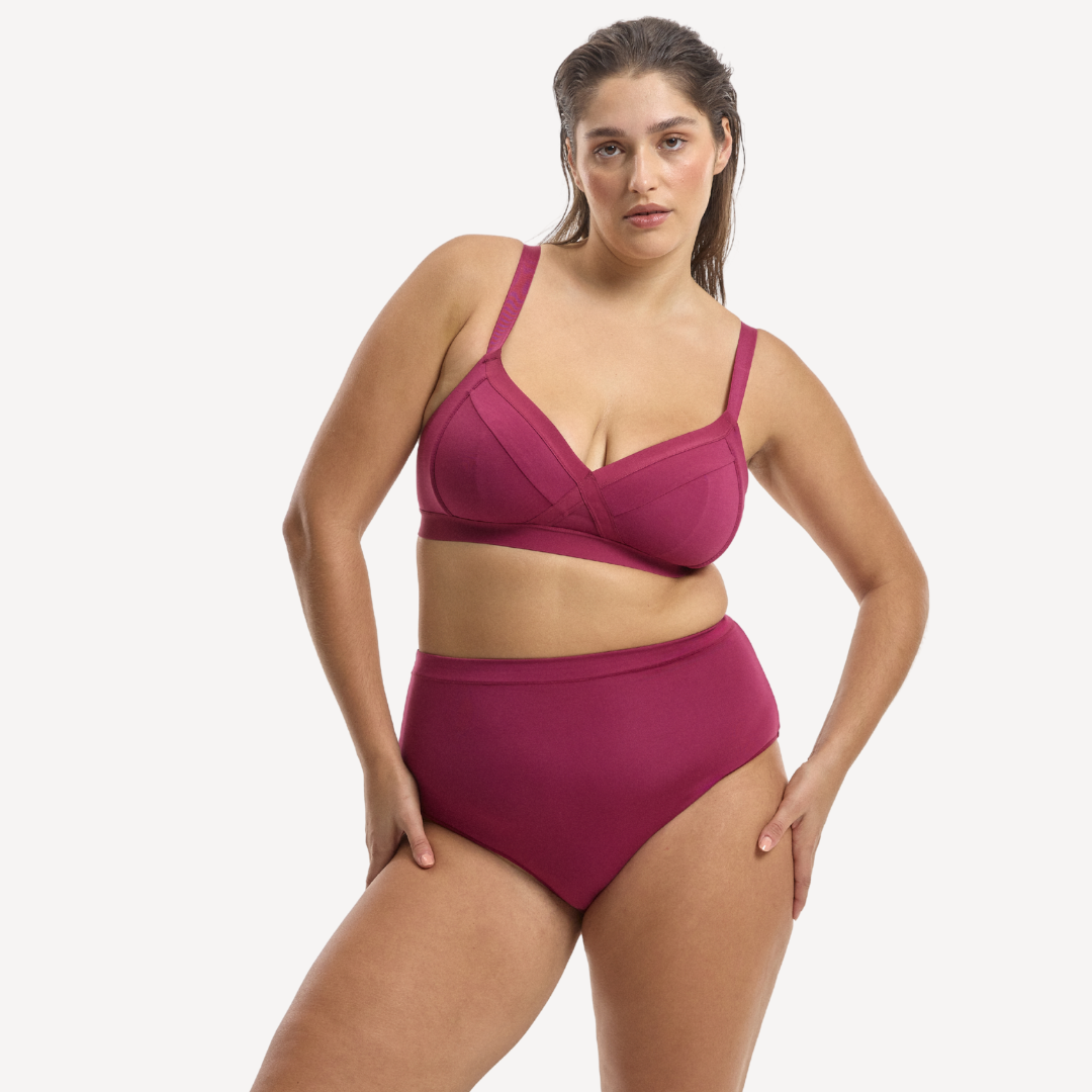 NATASHA / 2XL, XL / POMEGRANATE, 2XL / POMEGRANATE, 3XL / POMEGRANATE, 4XL / POMEGRANATE, 5XL / POMEGRANATE, 6XL / POMEGRANATE