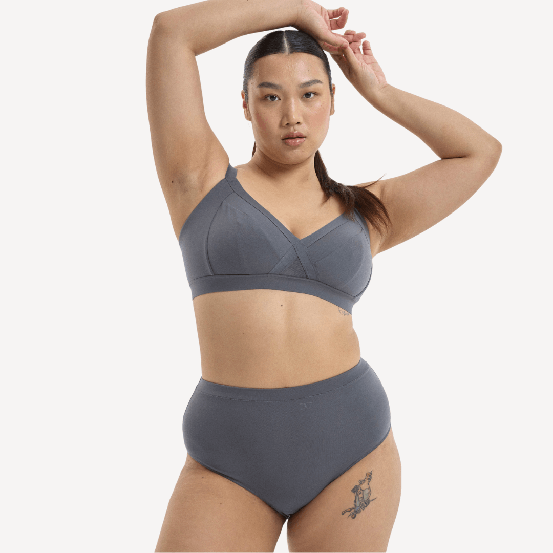 CHLOE / L, L / GALAXY GREY, XL / GALAXY GREY, 2XL / GALAXY GREY, 3XL / GALAXY GREY, 4XL / GALAXY GREY, 5XL / GALAXY GREY 