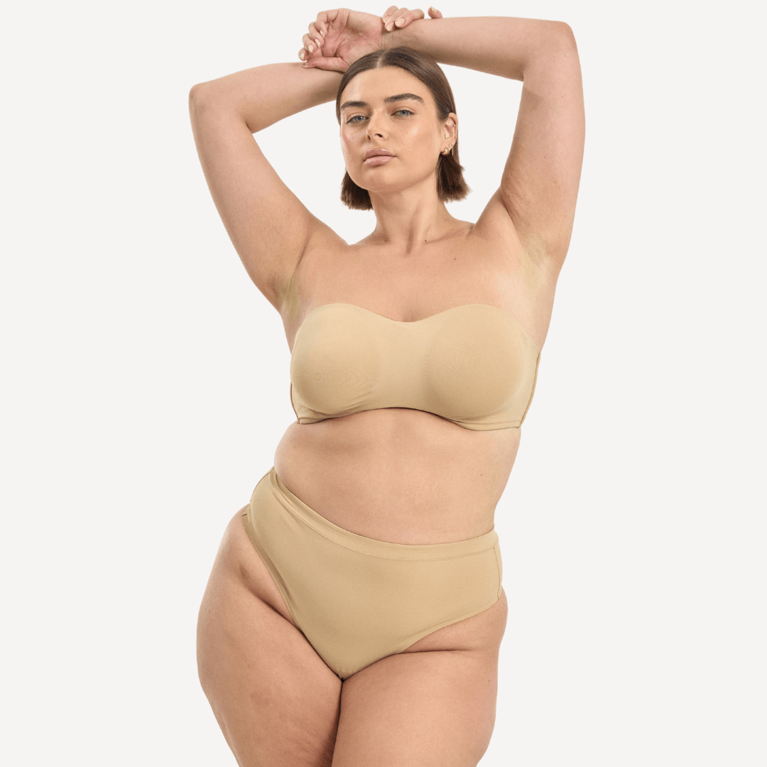 KAITLYN / 2XL, XS / ALMOND MILK, S / ALMOND MILK, M / ALMOND MILK, L / ALMOND MILK, XL / ALMOND MILK, 2XL / ALMOND MILK, 3XL / ALMOND MILK, 4XL / ALMOND MILK