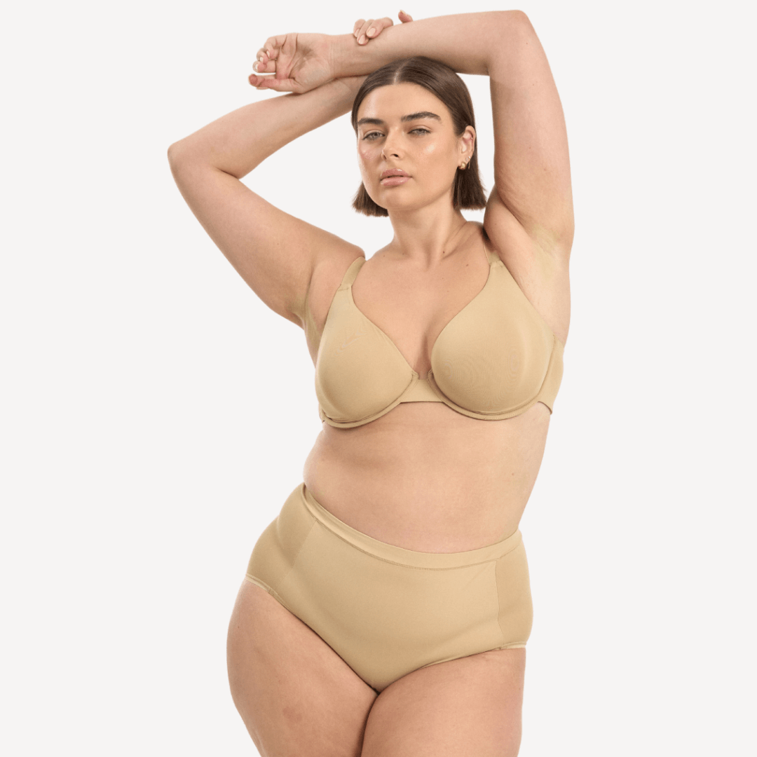 KAITLYN / 2XL, XL / ALMOND MILK, 2XL / ALMOND MILK, 3XL / ALMOND MILK,  4XL / ALMOND MILK, 5XL / ALMOND MILK