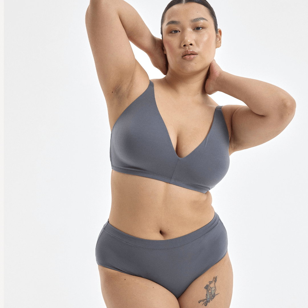 CHLOE / L, L / GALAXY GREY, XL / GALAXY GREY, 2XL / GALAXY GREY, 3XL / GALAXY GREY, 4XL / GALAXY GREY, 5XL / GALAXY GREY 