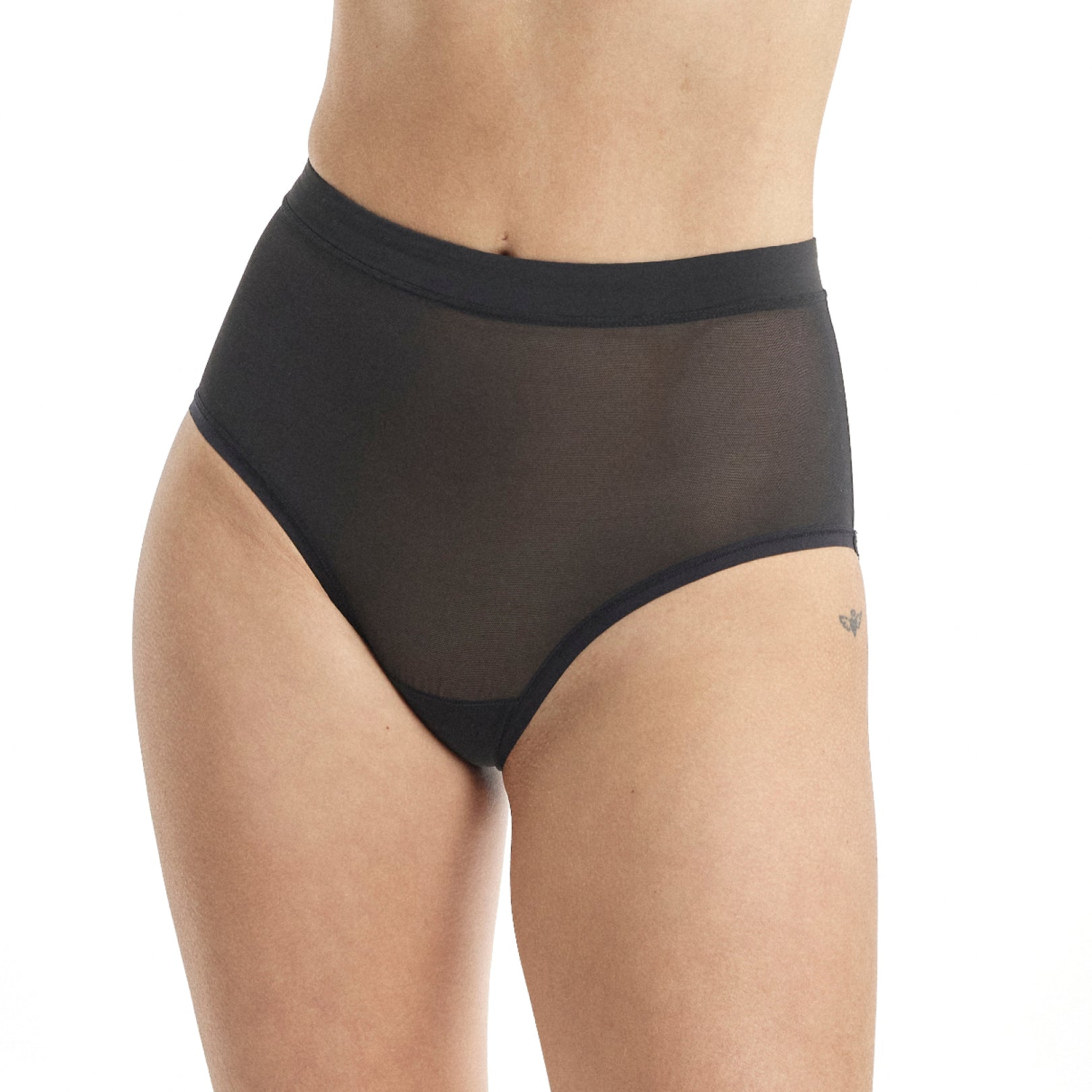 Mesh High Waist Brief